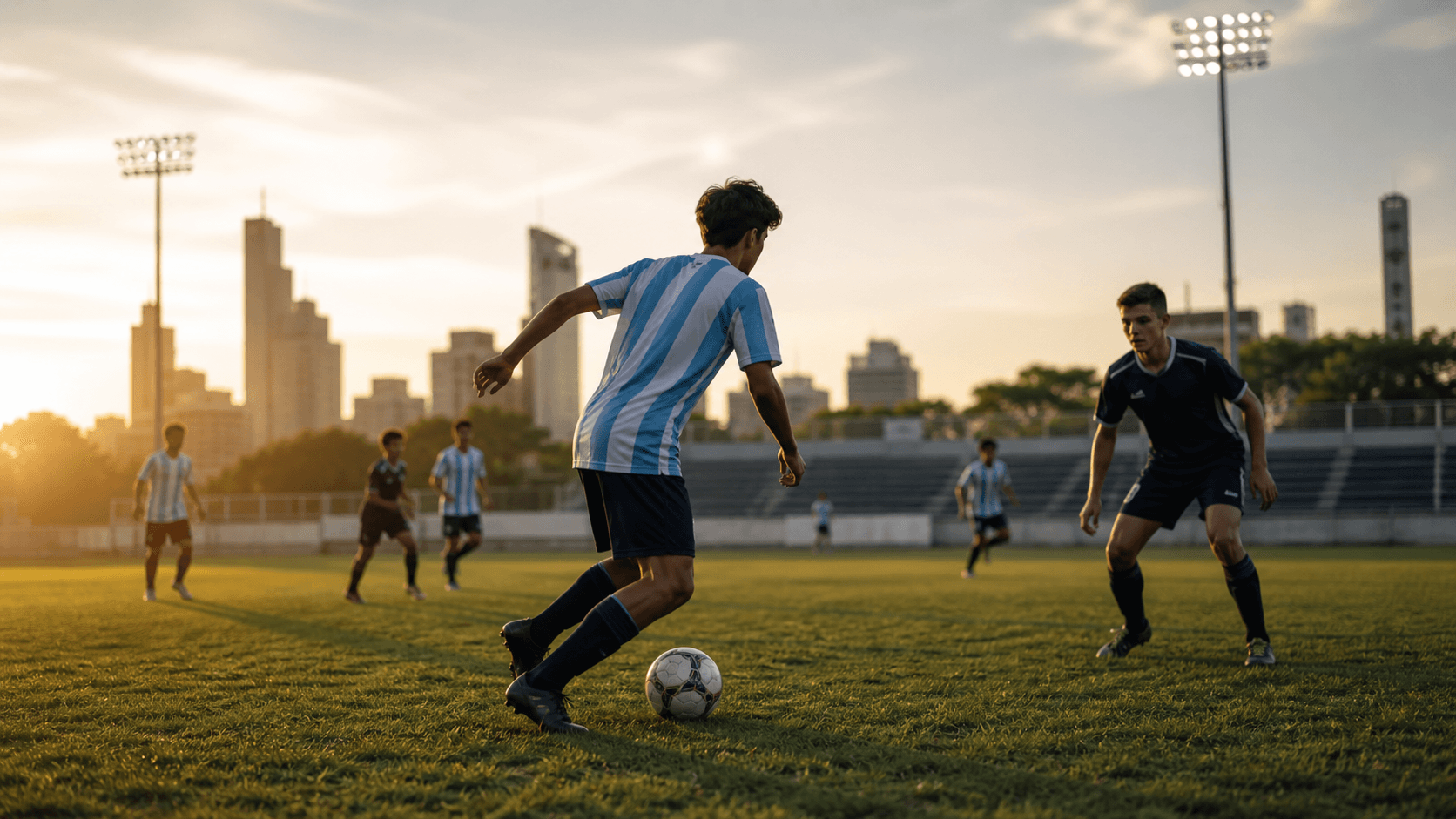 Jogo avaliativo do Argentina Camp em Buenos Aires